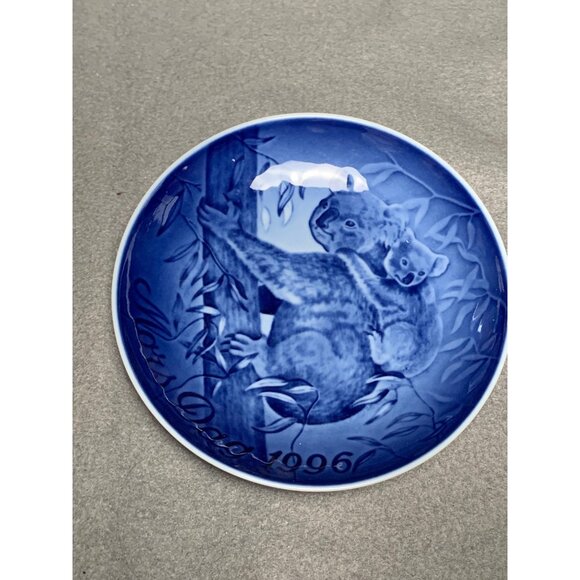 Bing & Grondahl Copenhagen Mothers Day 1996 Plate Koala Bear Denmark Porcelain - Picture 8 of 9